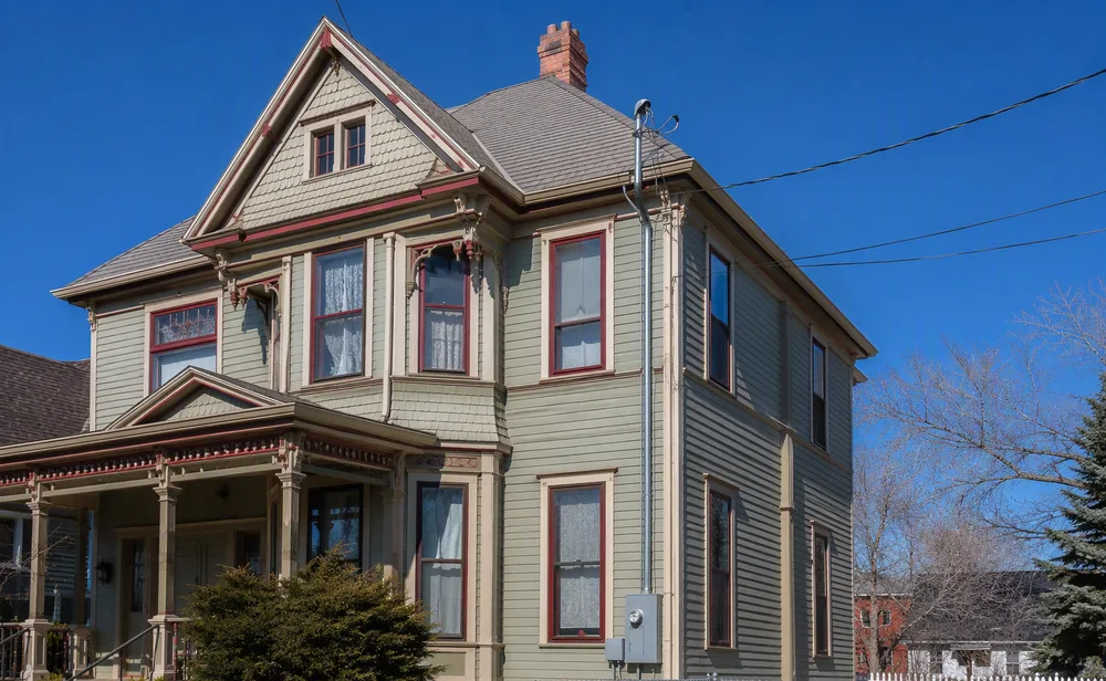 Historic Pueblo brick Victorian